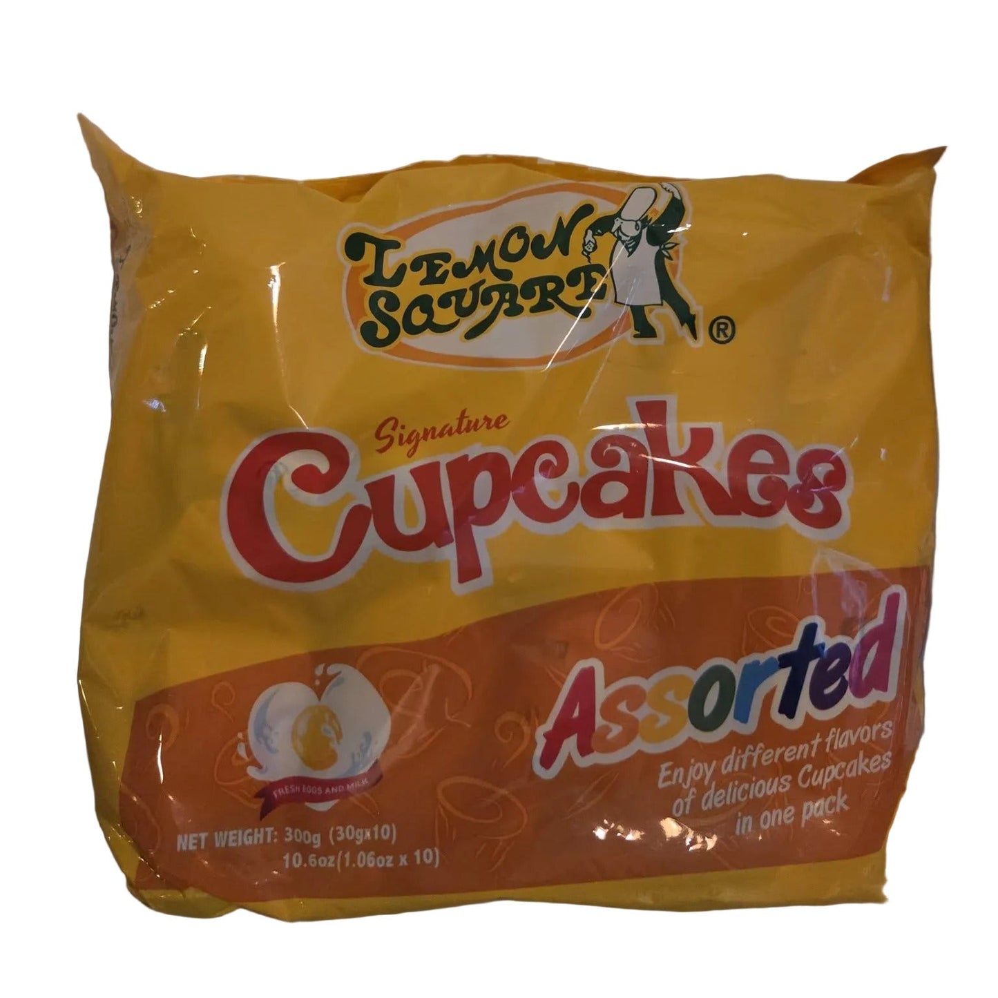 Lemon Square Cupcake