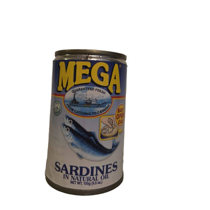Mega Sardines in Natural Oil