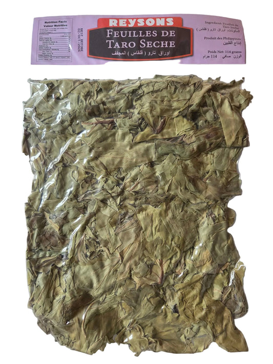 Dry Taro Leaves