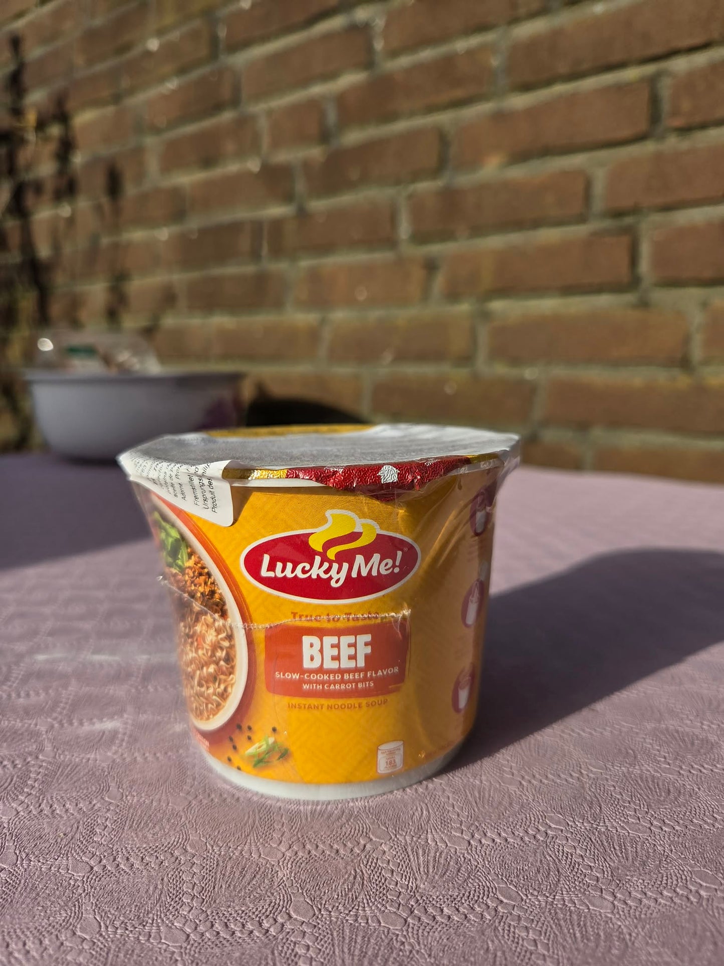 Lucky Me Beef Cup Noodles