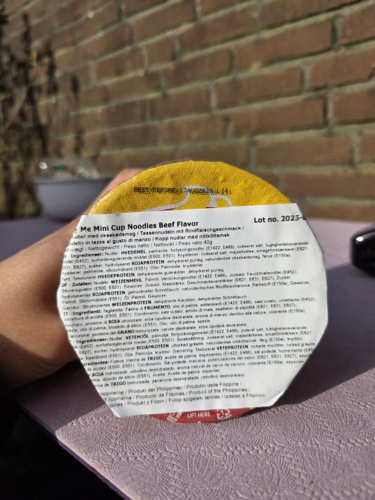 Lucky Me Beef Cup Noodles