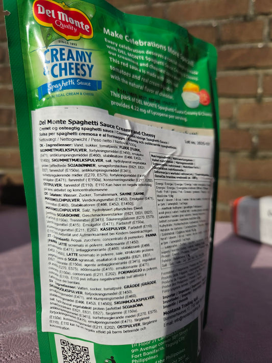 Del Monte Creamy Spaghetti Sauce 500gms
