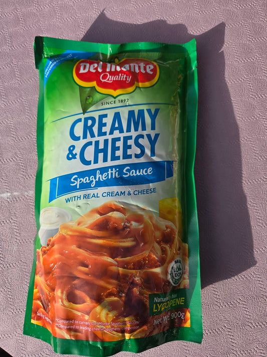 Del Monte Creamy Spaghetti Sauce 900gms