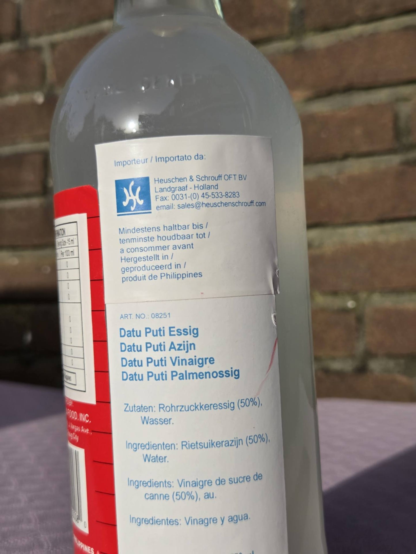 Datu Puti Vinegar