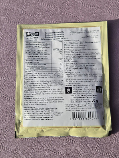Mama Sita's Barbecue Marinade Powder