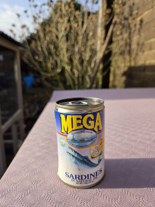 Mega Sardines in Natural Oil