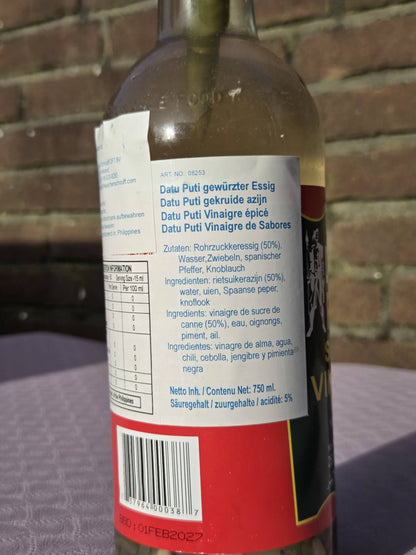 Datu Puti Spiced Vinegar